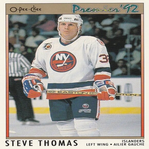 Steve Thomas Hockey Card Collection - Picture 2 of 3